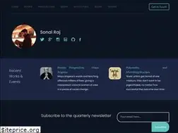 Sites similar to sonalraj.com