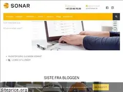 Sites similar to sonar.no
