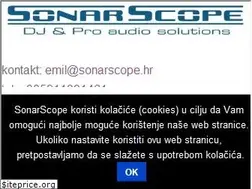 Sites similar to sonarscope.hr