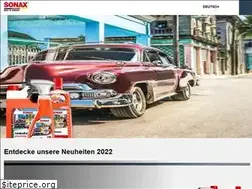 Sites similar to sonax.de