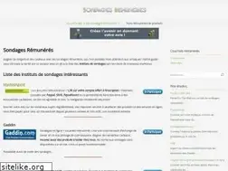 Sites similar to sondages-remuneres.fr
