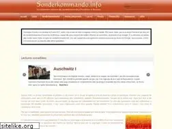 Sites similar to sonderkommando.info
