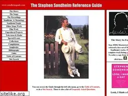Sites similar to sondheimguide.com