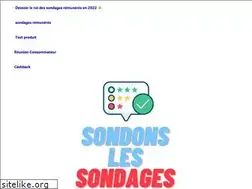 Sites similar to sondonslessondages.org