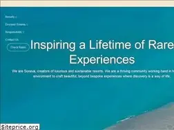 Sites similar to soneva.com