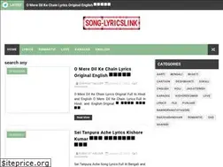 Sites similar to song-lyricslink.com