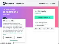 Sites similar to songbird.me