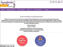 Sites similar to songbirdsmusic.com