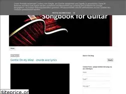 Sites similar to songbook4guitar.blogspot.com