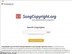 Sites similar to songcopyright.org