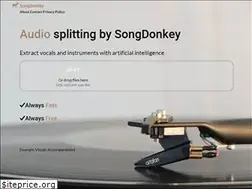 Sites similar to songdonkey.ai