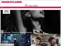 Sites similar to songexplained.com