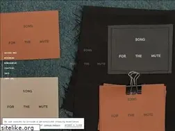 Sites similar to songforthemute.com