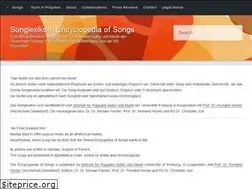 Sites similar to songlexikon.de