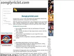 Sites similar to songlyricist.com