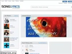 Sites similar to songlyrics.com