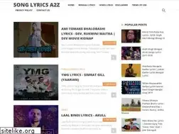 Sites similar to songlyricsa2z.blogspot.com