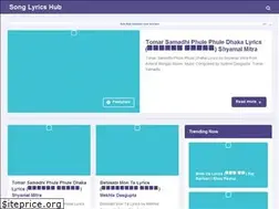 Sites similar to songlyricshub4u.blogspot.com