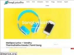 Sites similar to songlyricspro.in