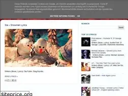 Sites similar to songlyricsultra.blogspot.com