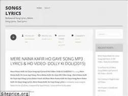 Sites similar to songlyricsx.wordpress.com