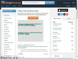 Sites similar to songmeanings.net