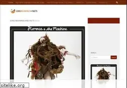 Sites similar to songmeaningsandfacts.com