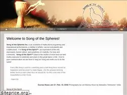 Sites similar to songofthespheres.com