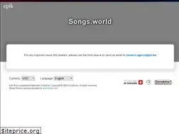 Sites similar to songs.world