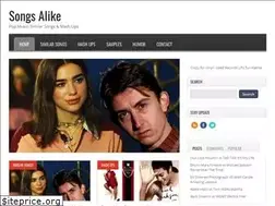 Sites similar to songsalike.com