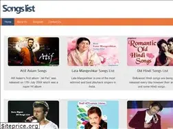 Sites similar to songslist.in