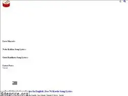 Sites similar to songslyrics3232.blogspot.com