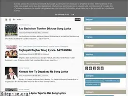 Sites similar to songslyrics4all.blogspot.com