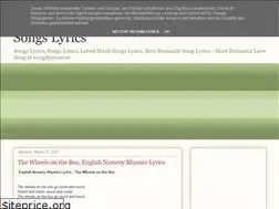 Sites similar to songslyricsever.blogspot.com