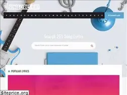 Sites similar to songslyricsmint.com