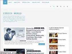 Sites similar to songslyricworld.com