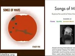 Sites similar to songsofmars.com