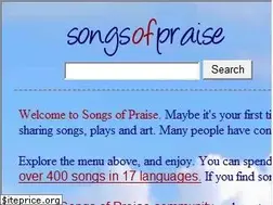 Sites similar to songsofpraise.org