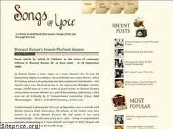 Sites similar to songsofyore.com