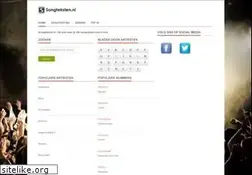 Sites similar to songteksten.nl
