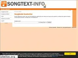 Sites similar to songtext-info.de
