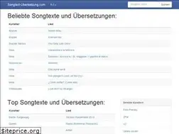 Sites similar to songtext-ubersetzung.com