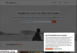 Sites similar to songtexte.de