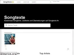 Sites similar to songtexte.fm