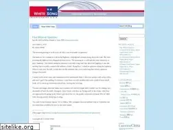 Sites similar to songwhite.wordpress.com