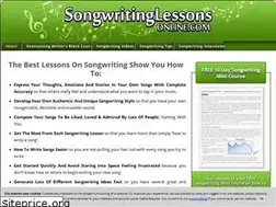 Sites similar to songwritinglessonsonline.com