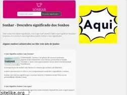 Sites similar to sonhar.org