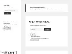 Sites similar to sonharcomsonhos.com