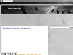 Sites similar to sonharsignificado.blogspot.com