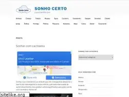 Sites similar to sonhocerto.com